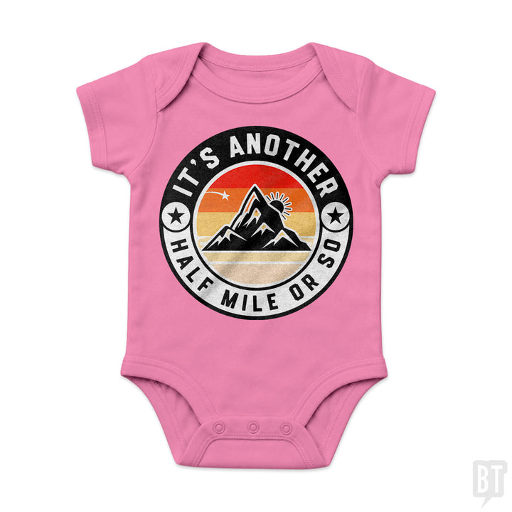 It's Another Half Mile Baby One-Piece