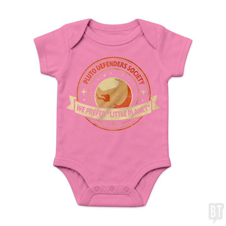 Pluto Defenders Society Baby One-Piece