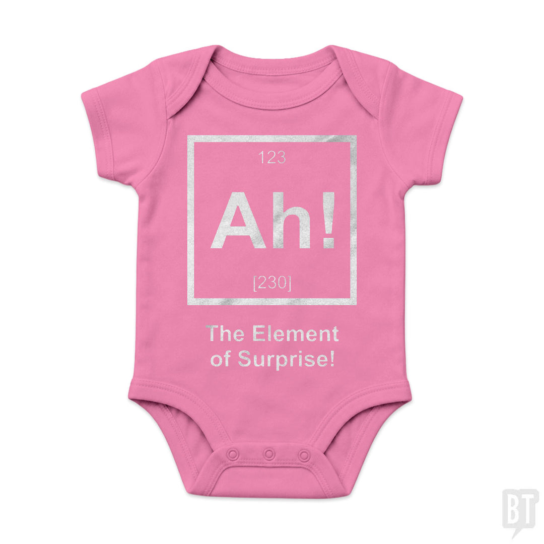 Ah! The Element Of Surprise Baby One-Piece