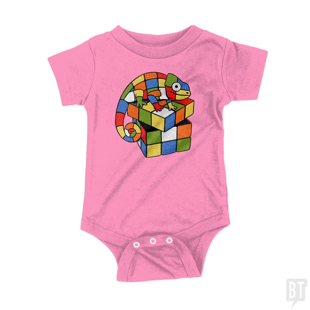Cube Chamaleon Baby One-Piece