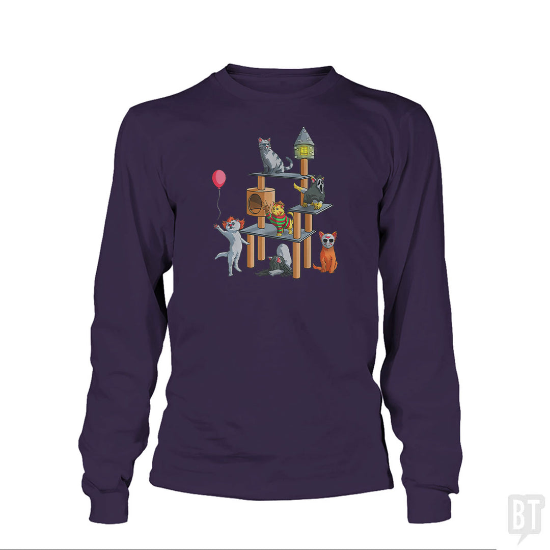 Cat Horror Movies Long Sleeve