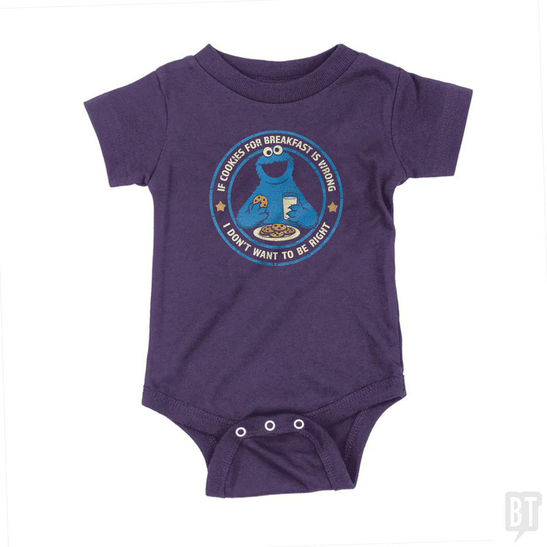 Breakfast Cookies Baby One-Piece