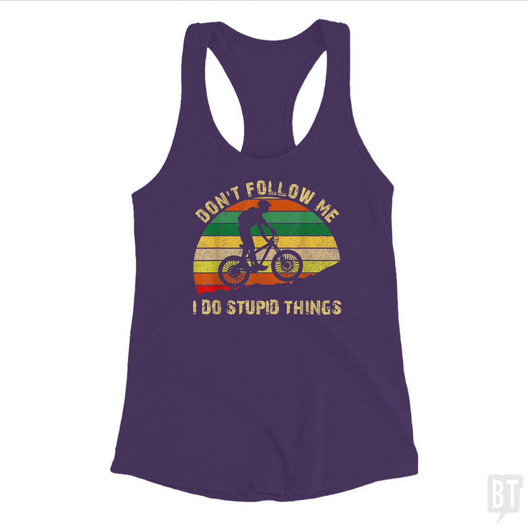 Funny Mountain Bike Tank Top