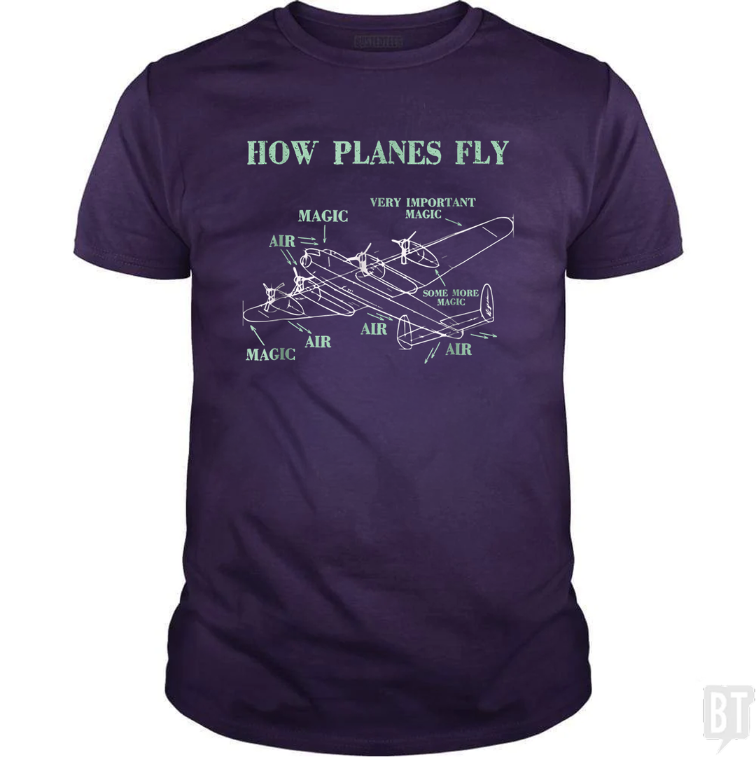 How Planes Fly Funny Aerospace Engineer Pilot