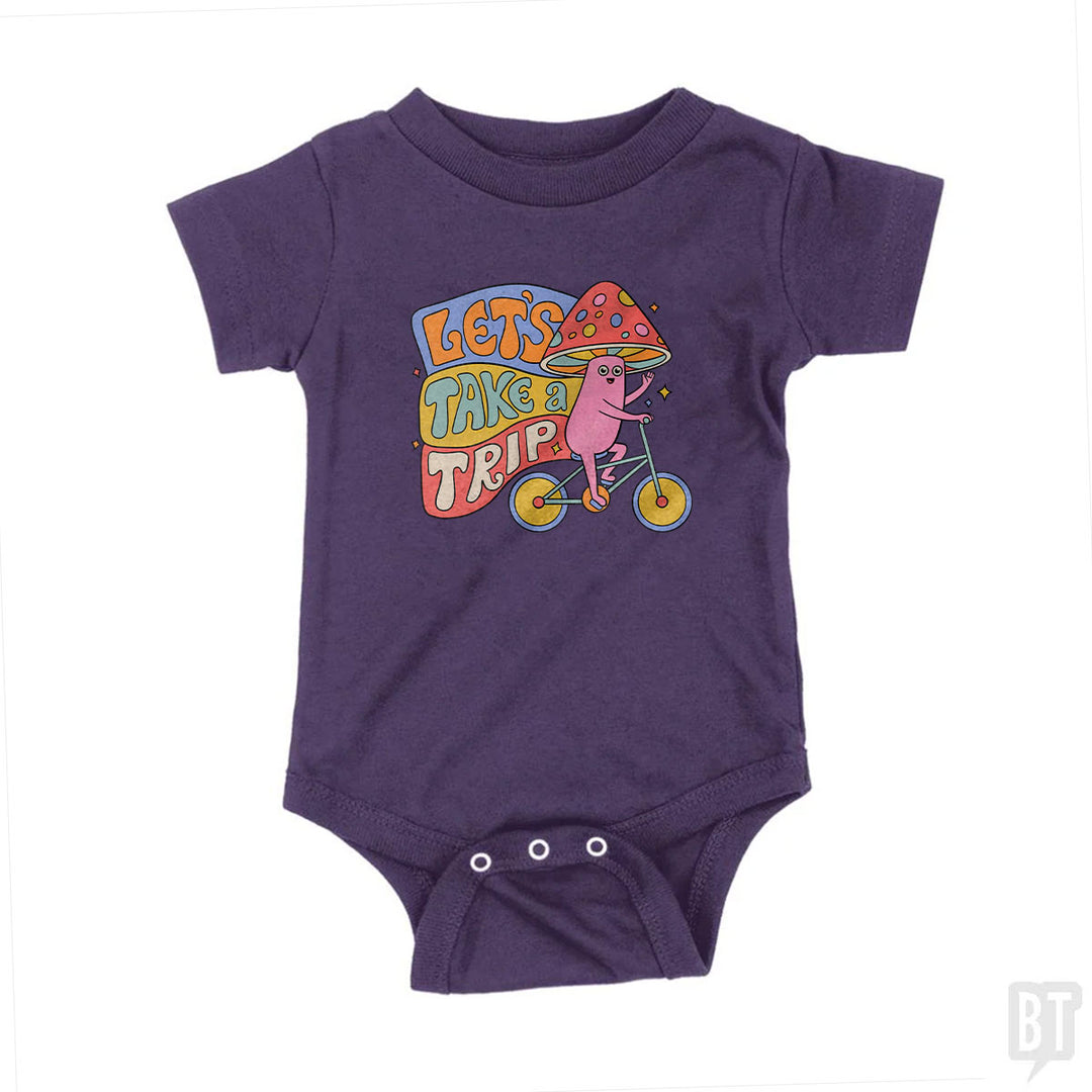 Let's Take A Trip Baby One-Piece