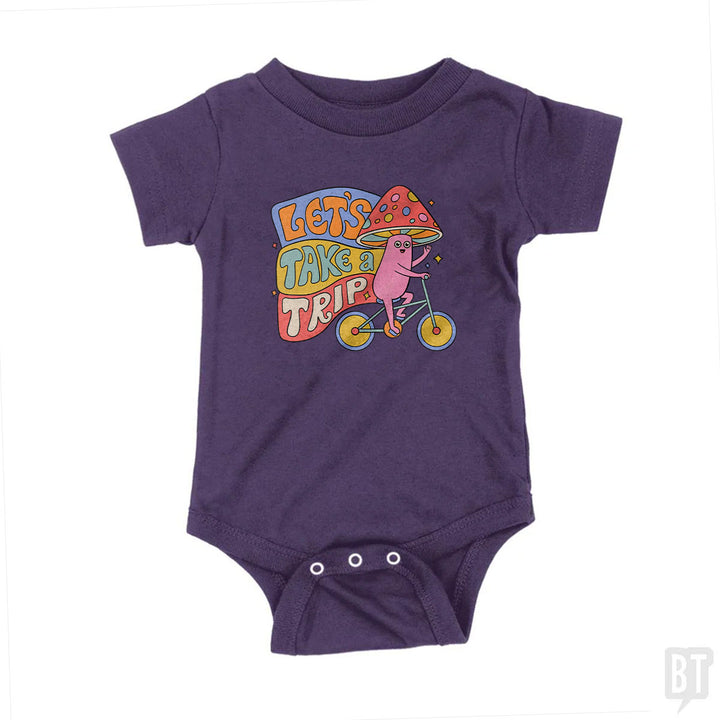 Let's Take A Trip Baby One-Piece