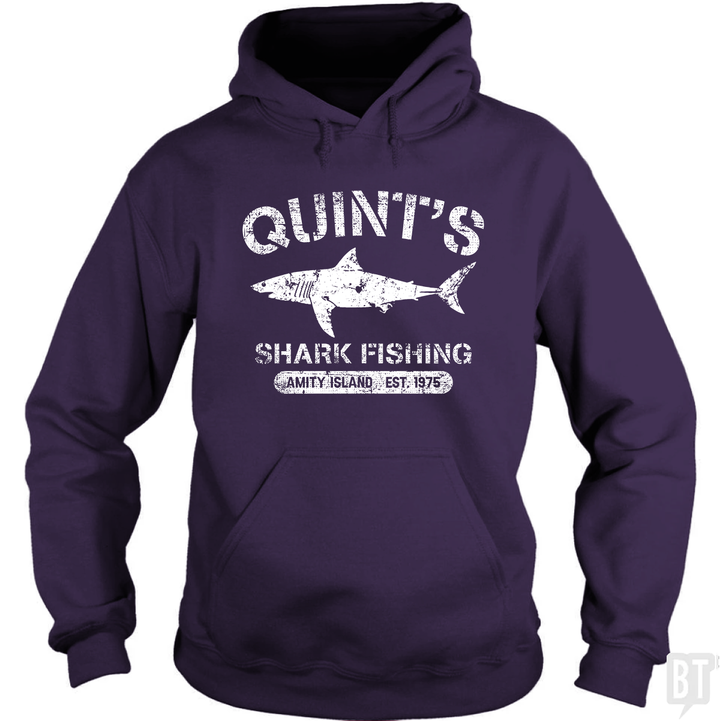 Quint's Shark Fishing Hoodie