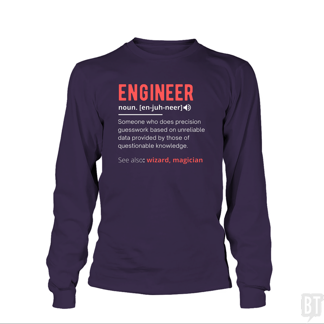 Engineer Definition Long Sleeve