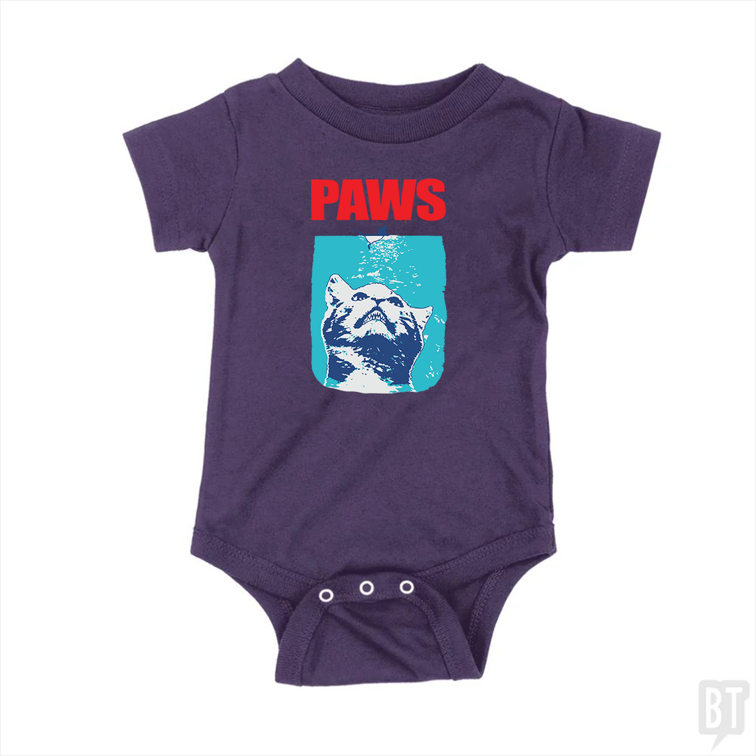 Paws Parody Baby One-Piece