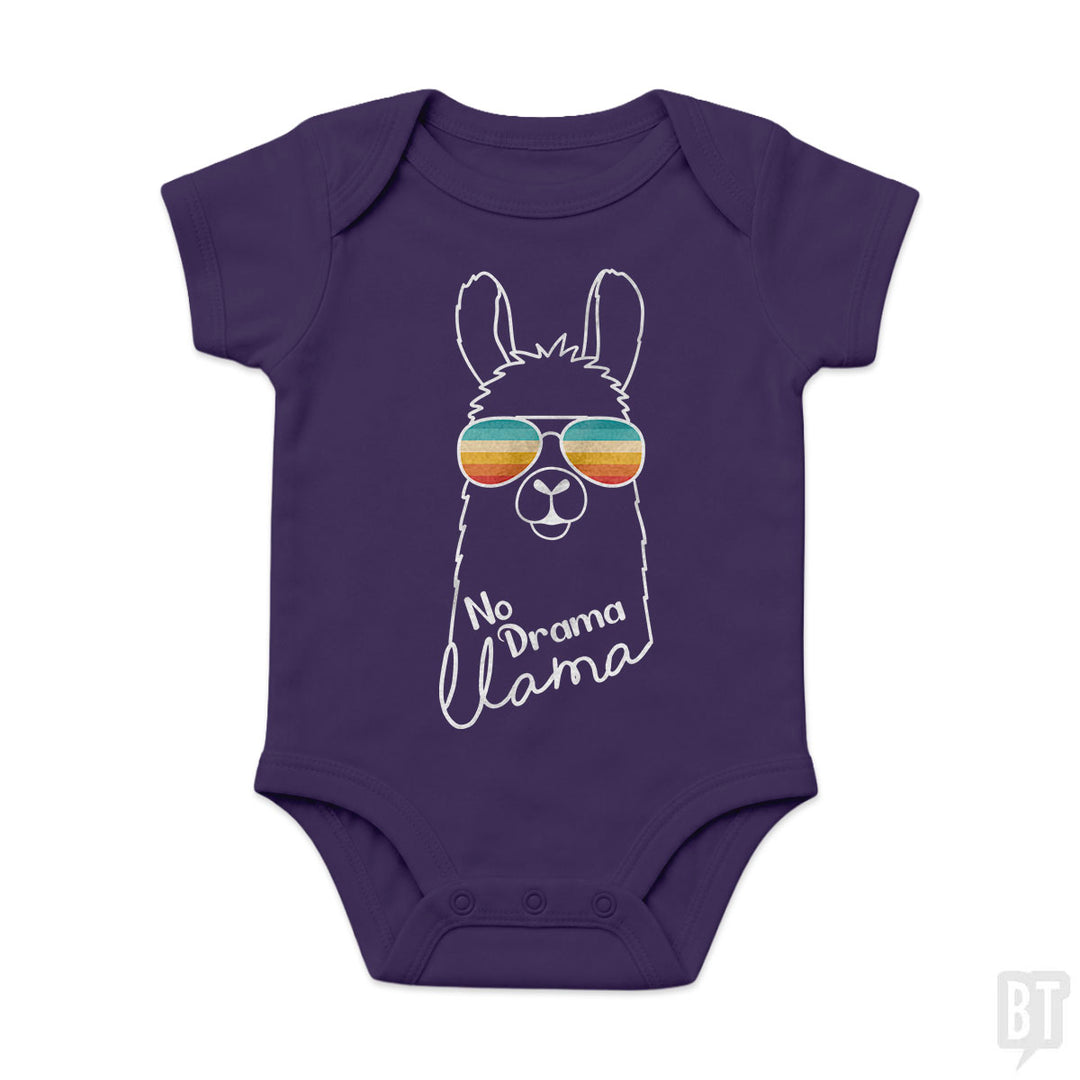 No Drama Llama Baby One-Piece