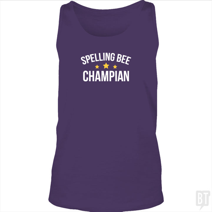 Spelling Bee Champion Tank Top