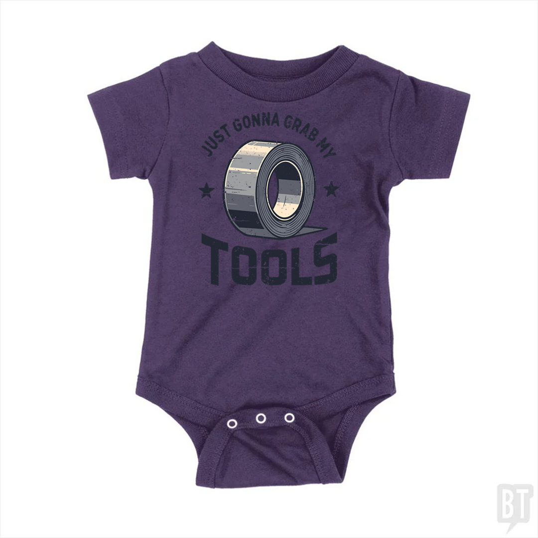 Just Gonna Grab My Tools Baby One-Piece