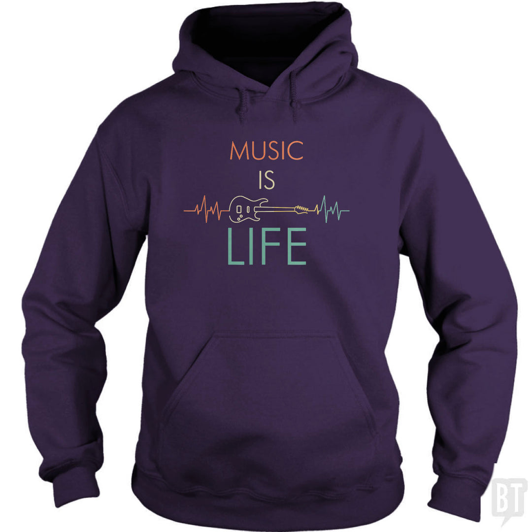 Music Is Life Hoodie