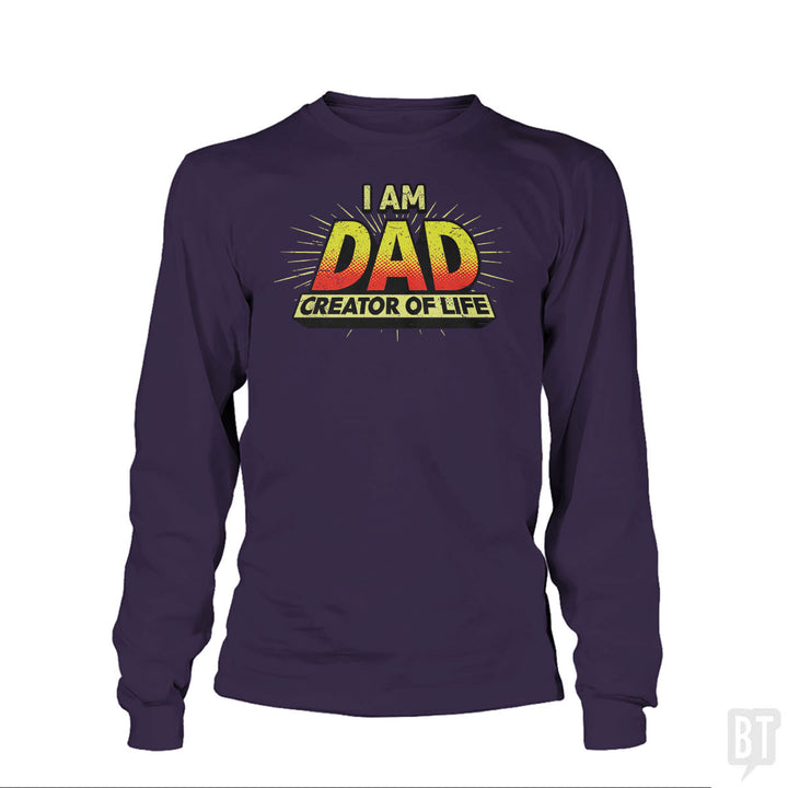 Dad - Creator of Life Long Sleeve