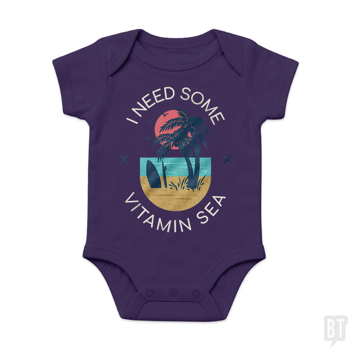 I Need Some Vitamin Sea Baby One-Piece