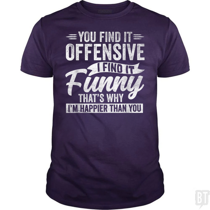 You Find It Offensive