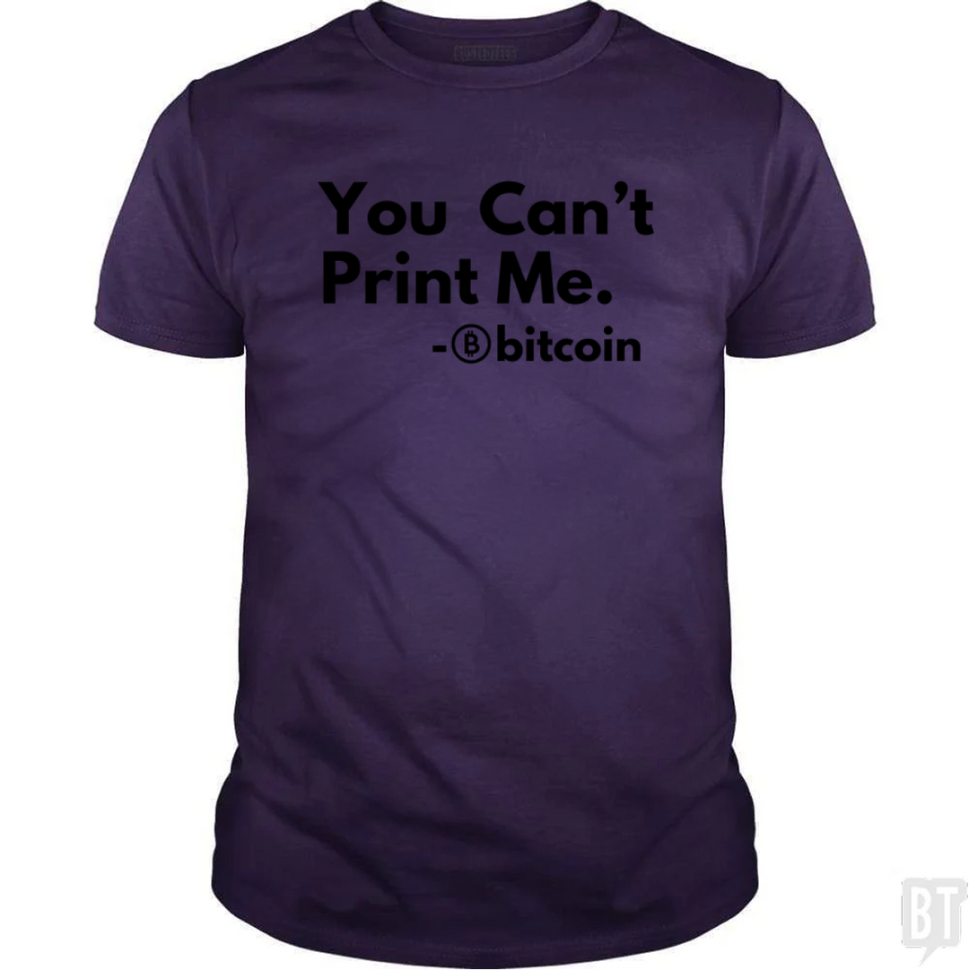 You Can’t Print Me