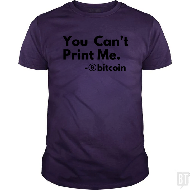 You Can’t Print Me