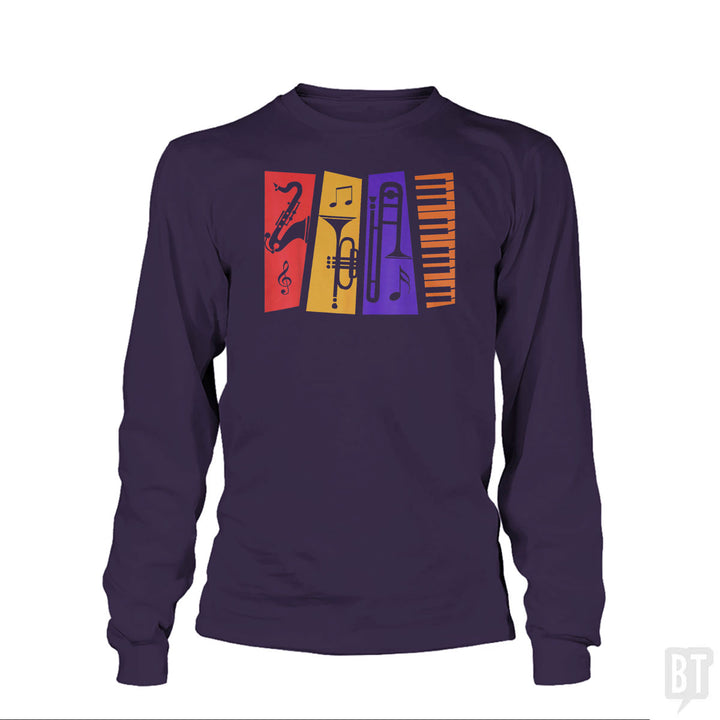 Jazz Music Long Sleeve