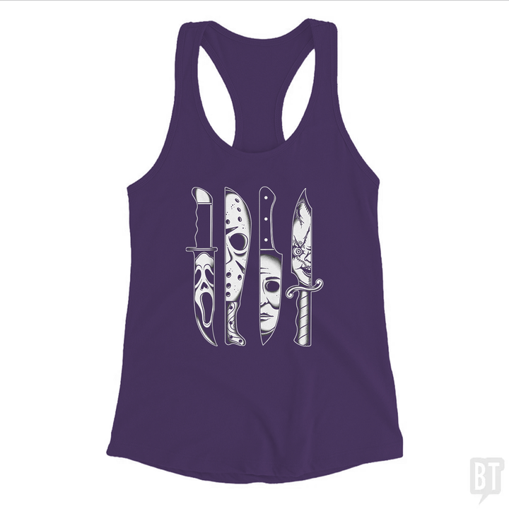 Horror Movie Knives Tank Top