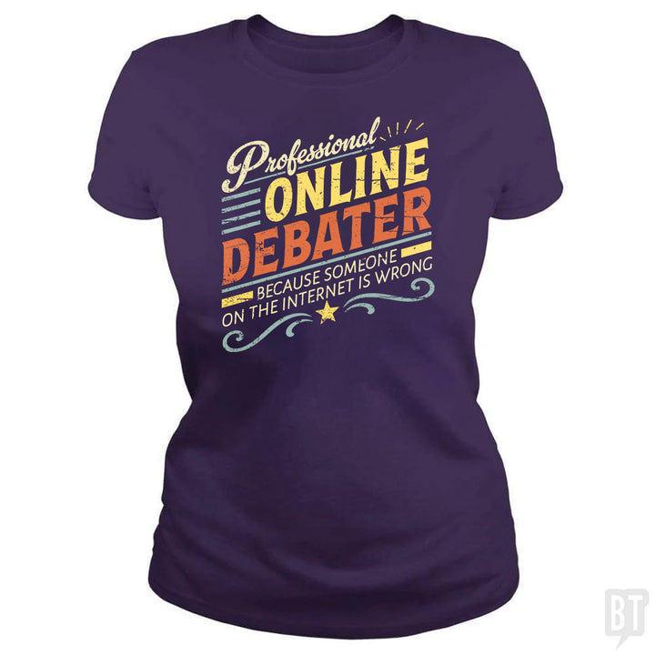 Professional Online Debater