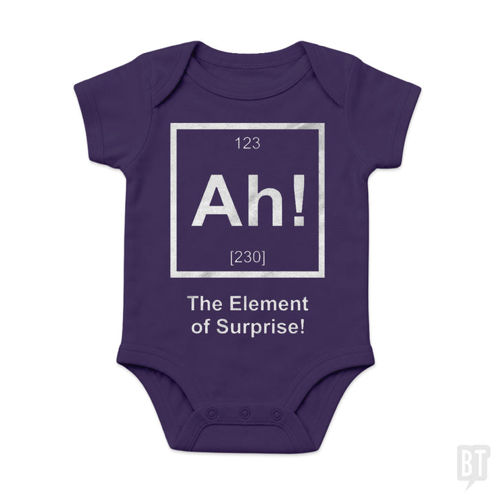 Ah! The Element Of Surprise Baby One-Piece