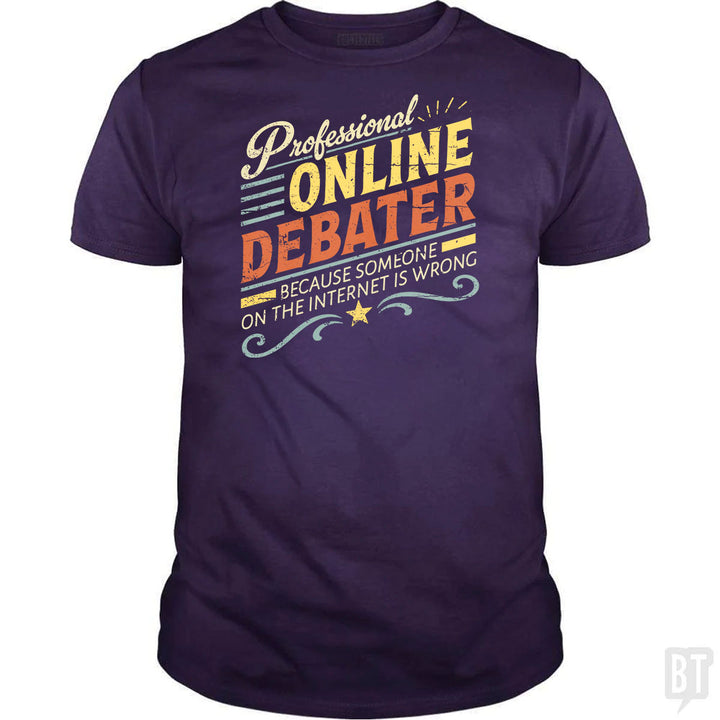Professional Online Debater