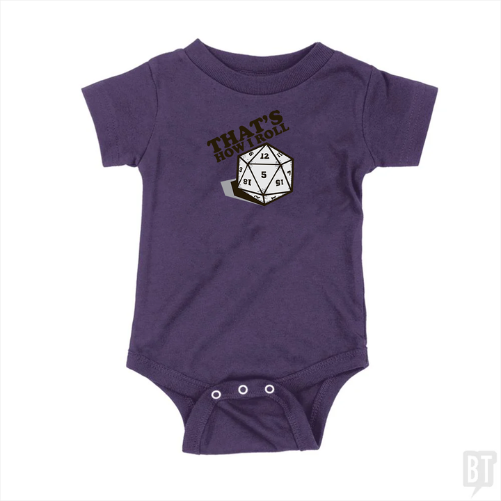 That's How I Roll Baby One-Piece