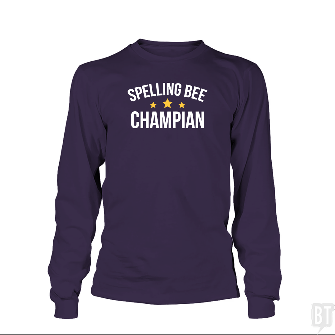 Spelling Bee Champion  Long Sleeve