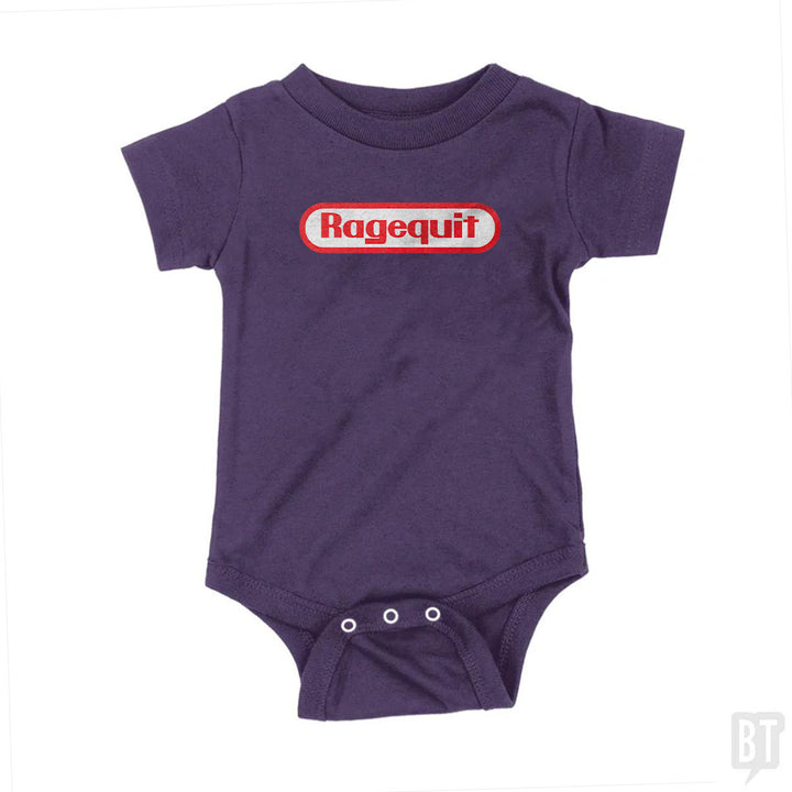Ragequit Baby One-Piece
