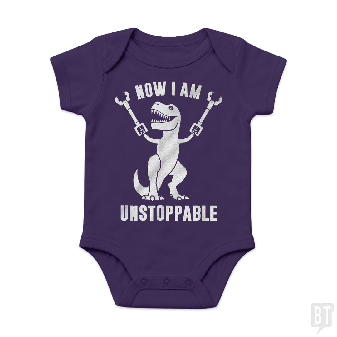 Now I Am Unstoppable Baby One-Piece