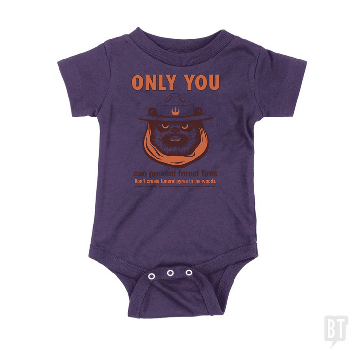 Ewok PSA Baby One-Piece