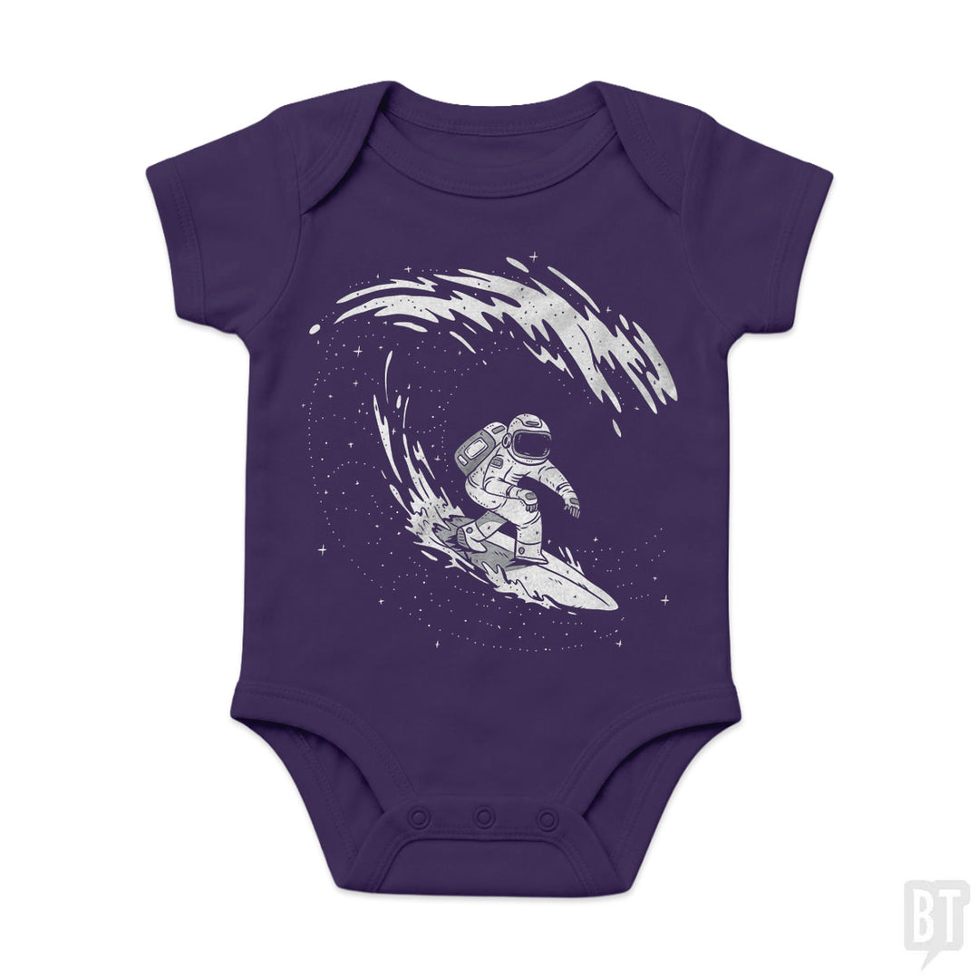 Astronaut Surfer Baby One-Piece