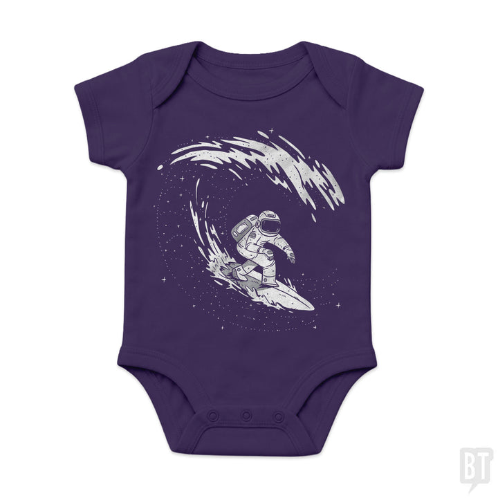 Astronaut Surfer Baby One-Piece