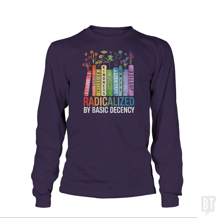 Book Flower Long Sleeve