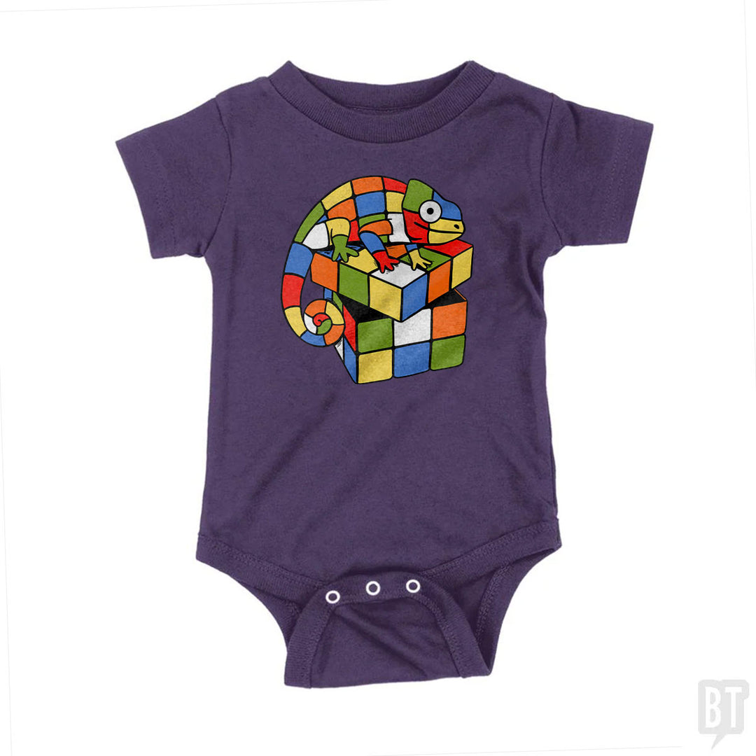Cube Chamaleon Baby One-Piece