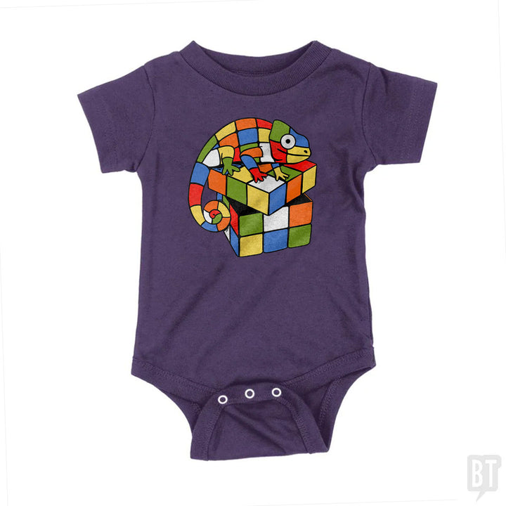 Cube Chamaleon Baby One-Piece