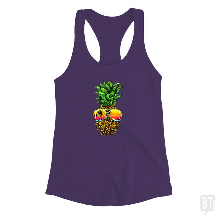 Sunglasses Pineapple Tank Top