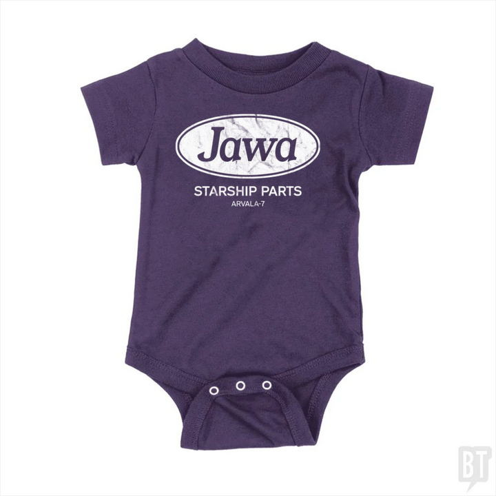 Jawa Starship Parts Baby One-Piece