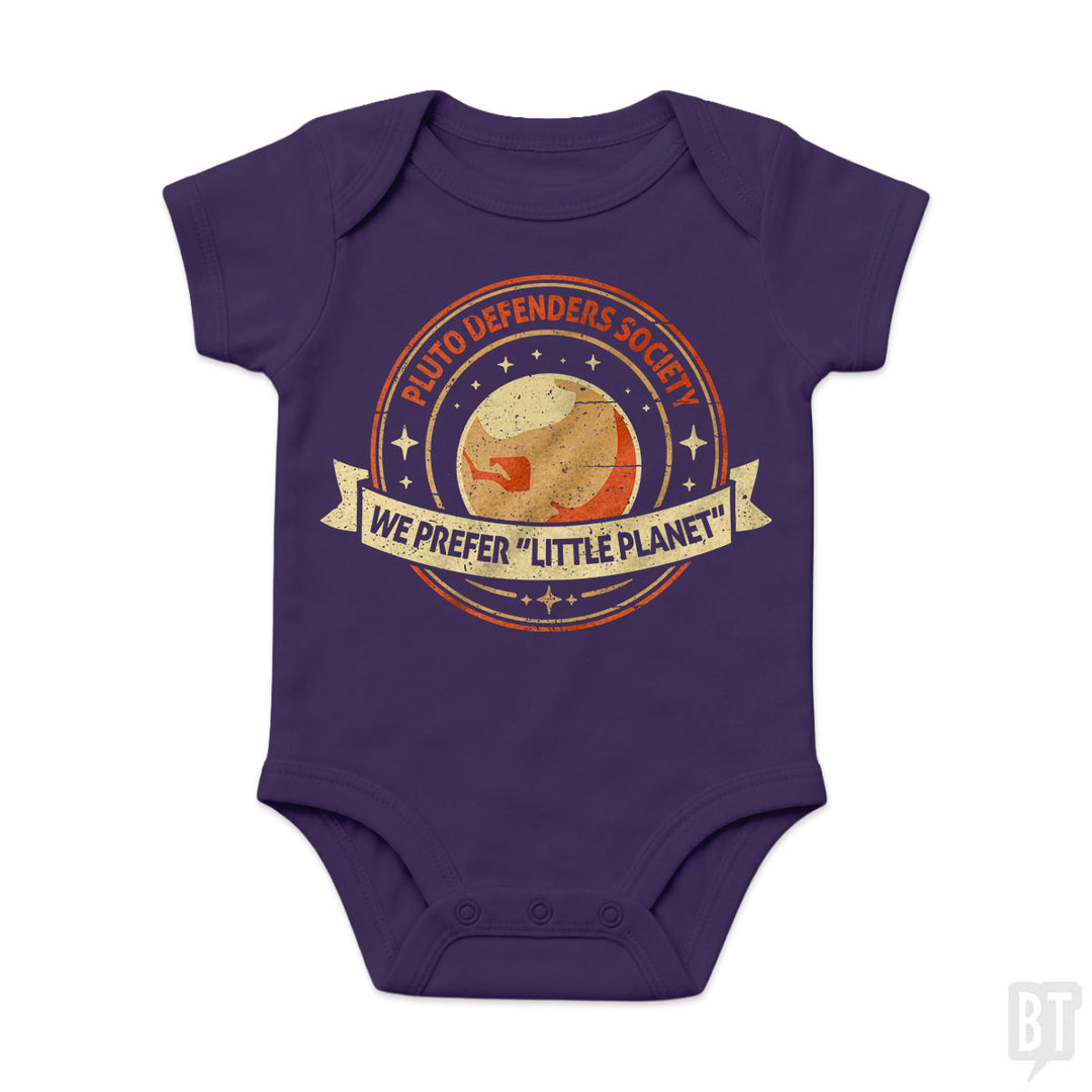 Pluto Defenders Society Baby One-Piece