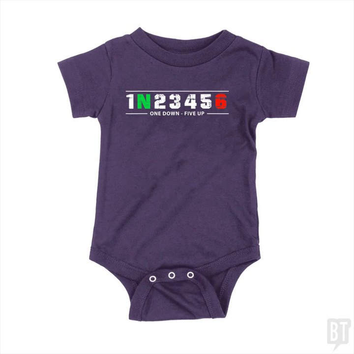 Motorcycle Shift Baby One-Piece