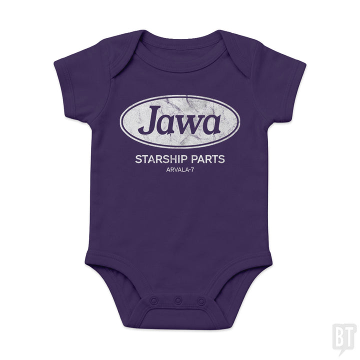 Jawa Starship Parts Baby One-Piece
