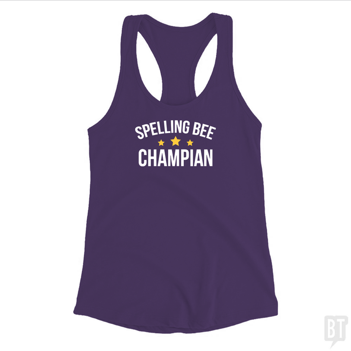 Spelling Bee Champion Tank Top
