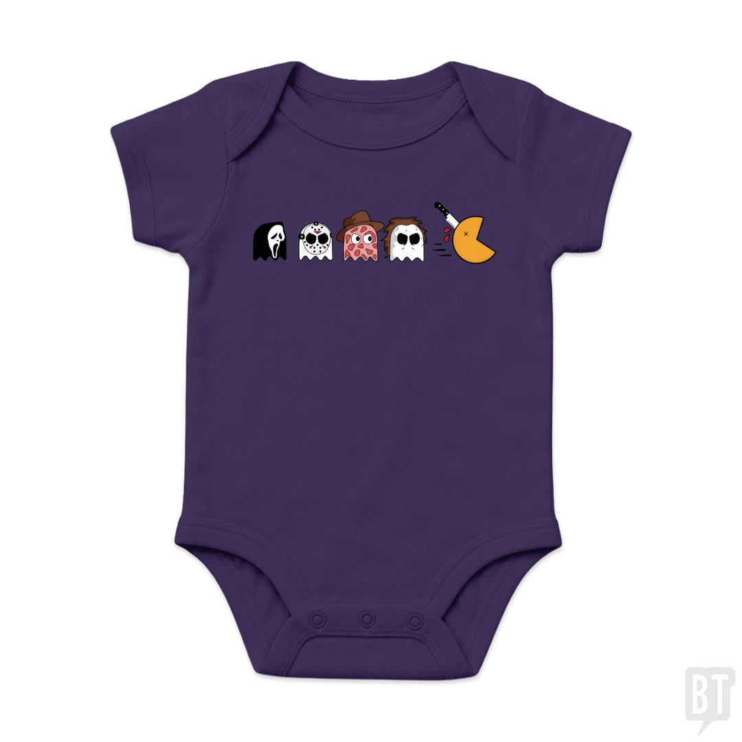 Halloween Horror Characters Baby One-Piece