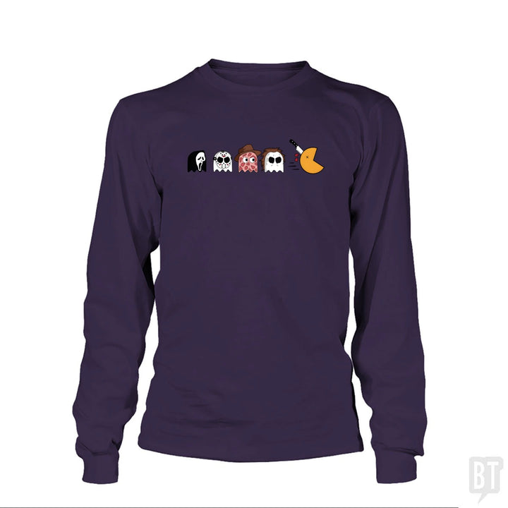 Halloween Horror Characters Long Sleeve