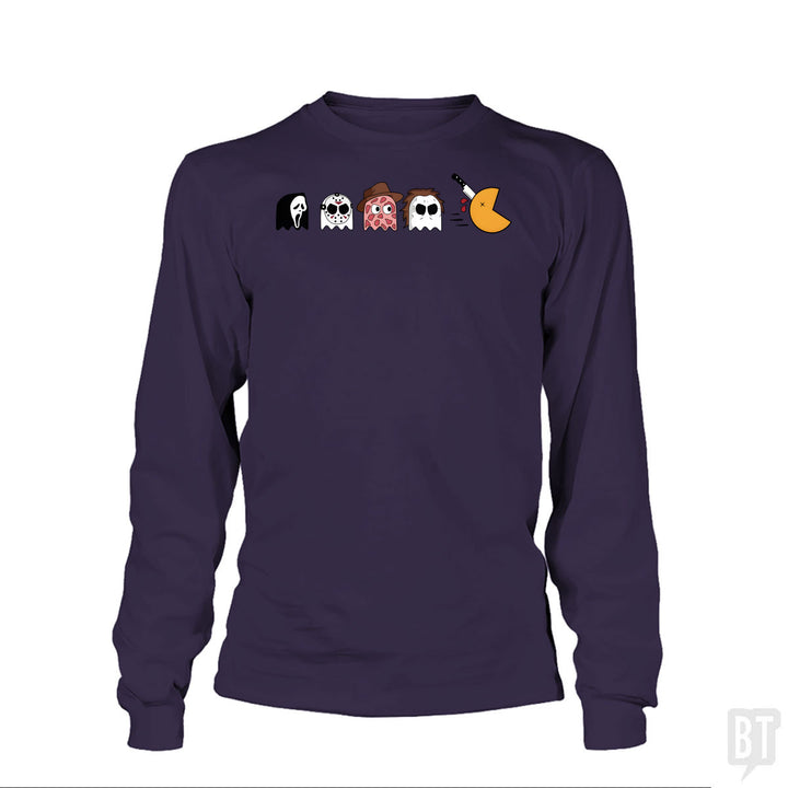 Halloween Horror Characters Long Sleeve