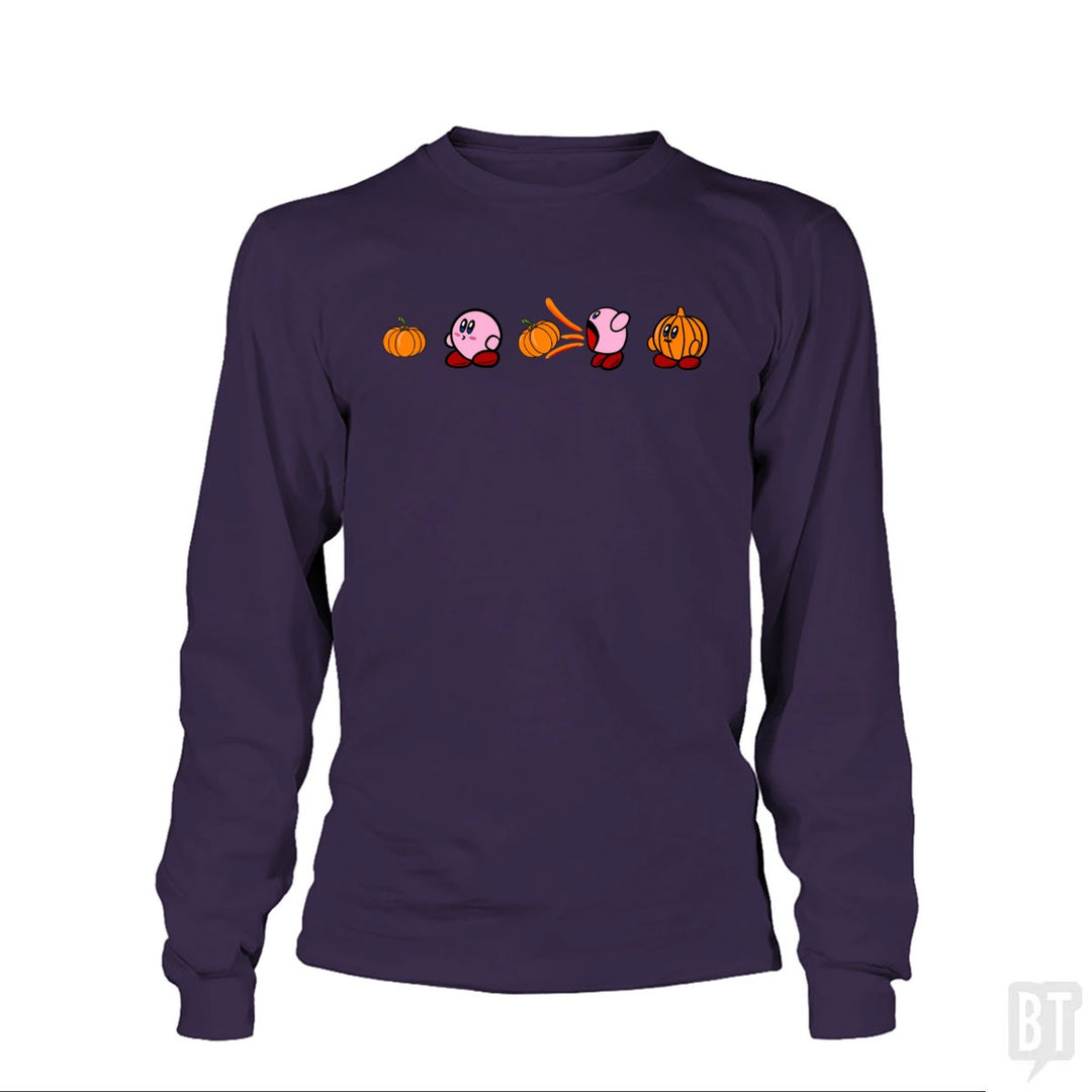Kirby Pumpkin Long Sleeve
