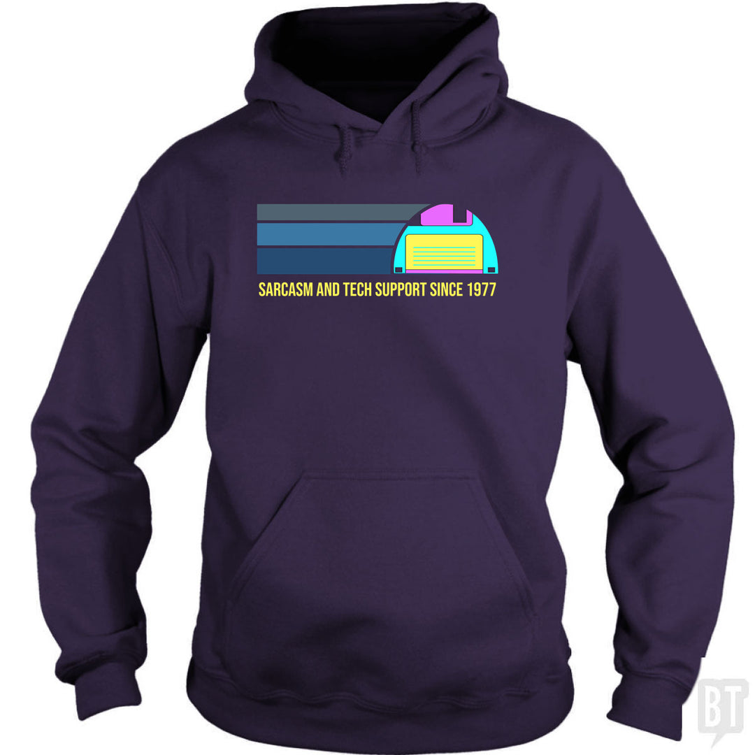 Sarcasm and Tech Support Hoodie