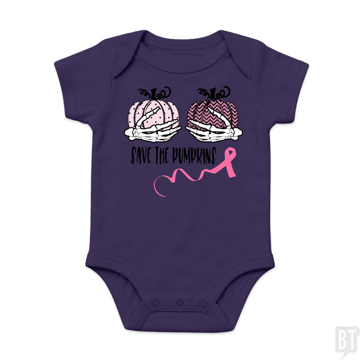 Save The Pumpkins Baby One-Piece