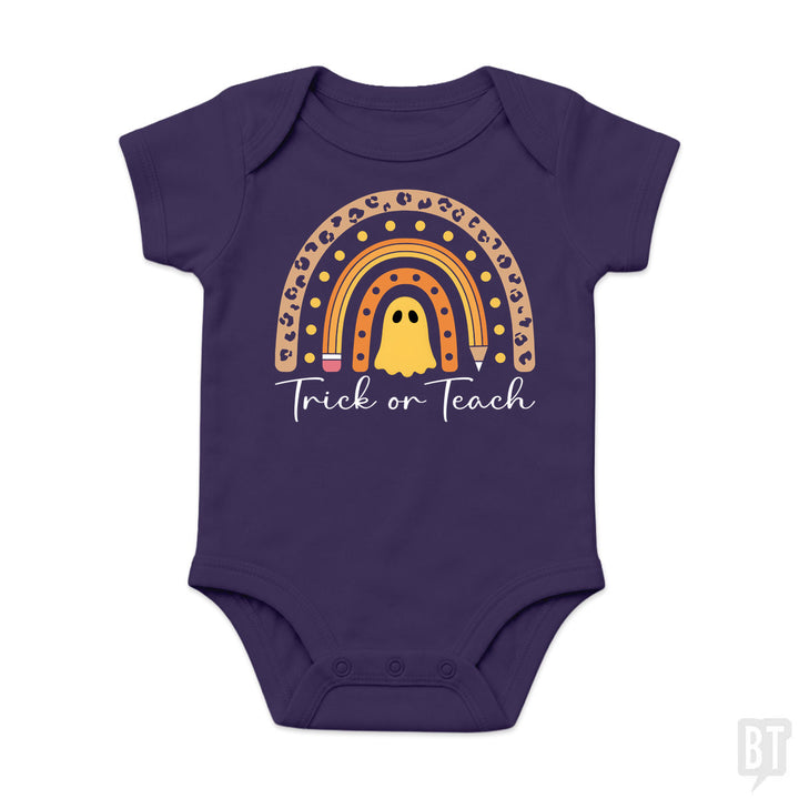 Teacher Halloween Baby One-Piece